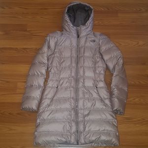 North Face Gotham Parka (Quail Grey) Sz XS